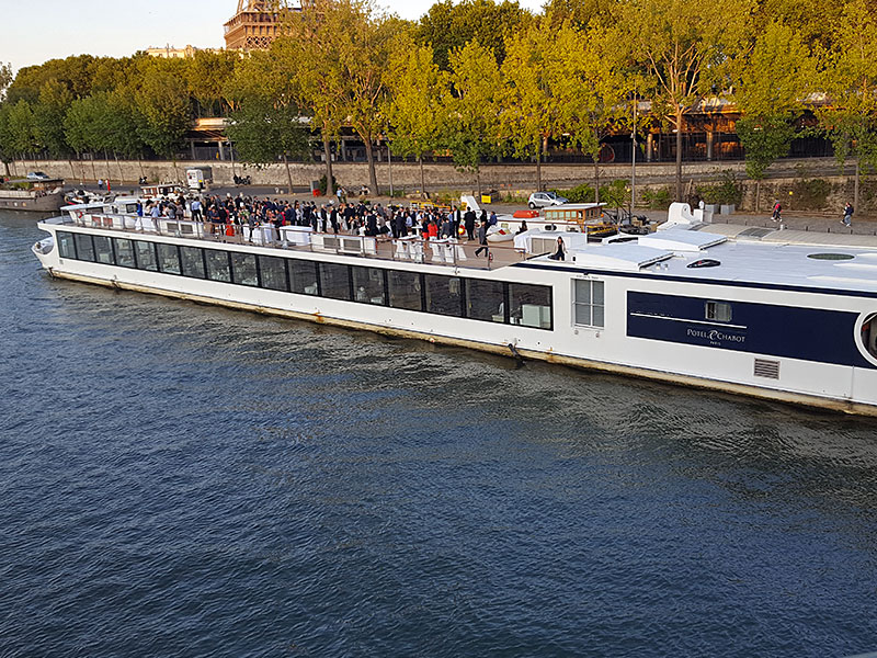 Seine en bateaux croisière entreprise paris