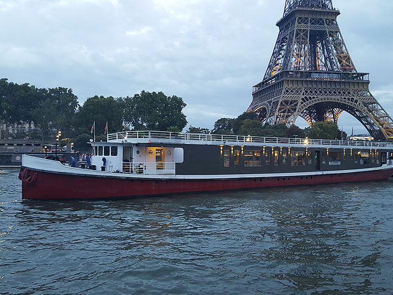 Seine en bateaux croisière entreprise paris