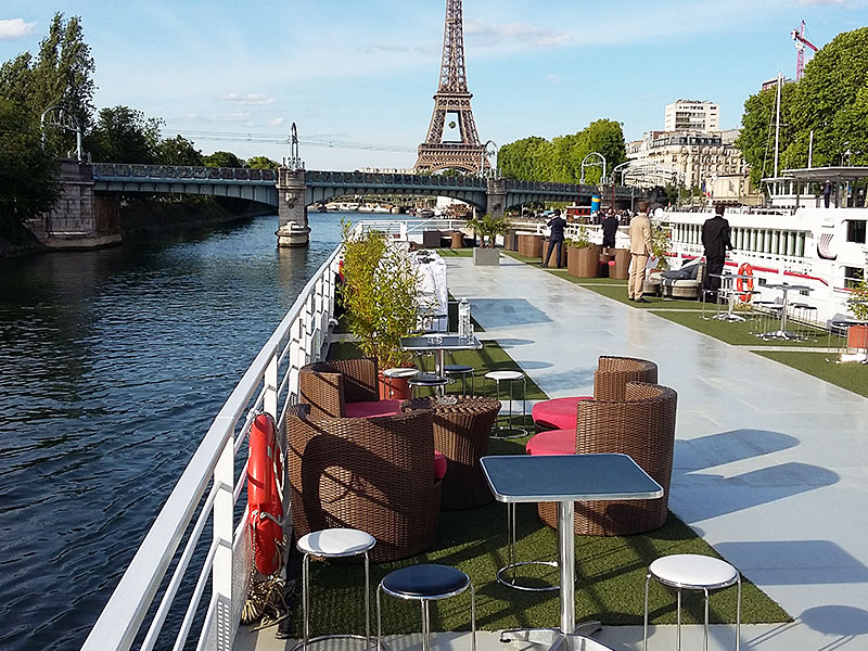 Seine en bateaux croisière entreprise paris