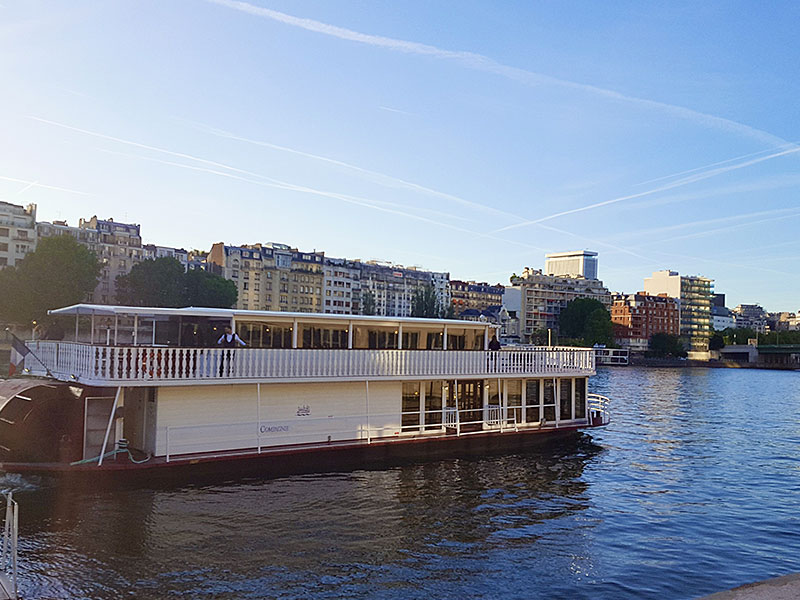 Seine en bateaux location péniche