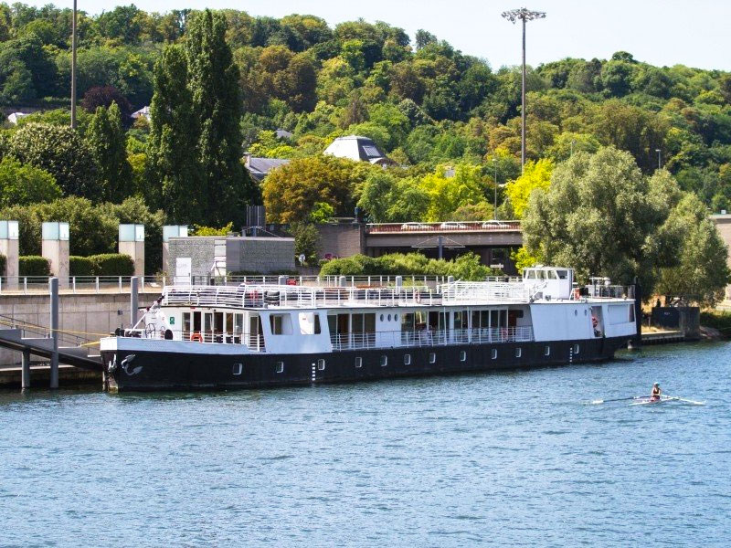 Seine en bateau péniche location