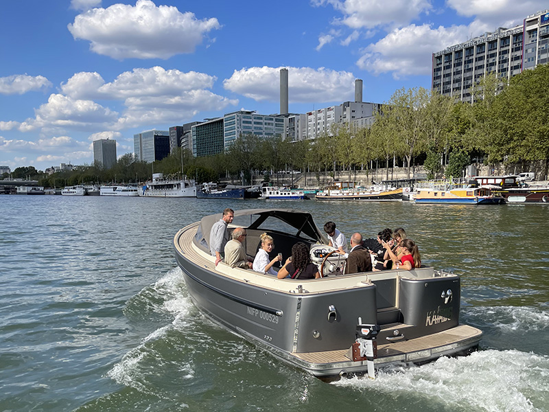 Seine en bateaux location anniversaire