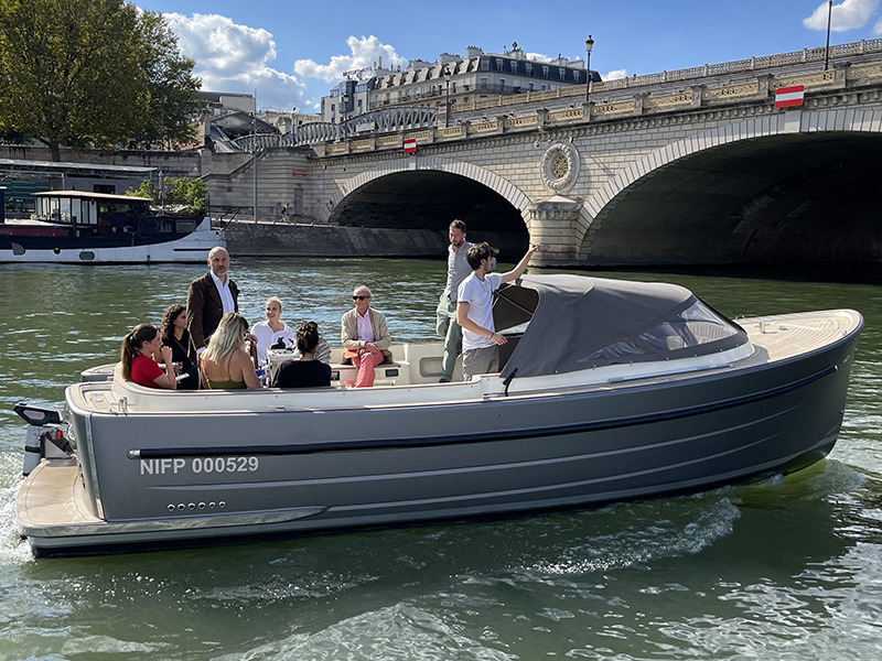 Seine en bateaux location anniversaire